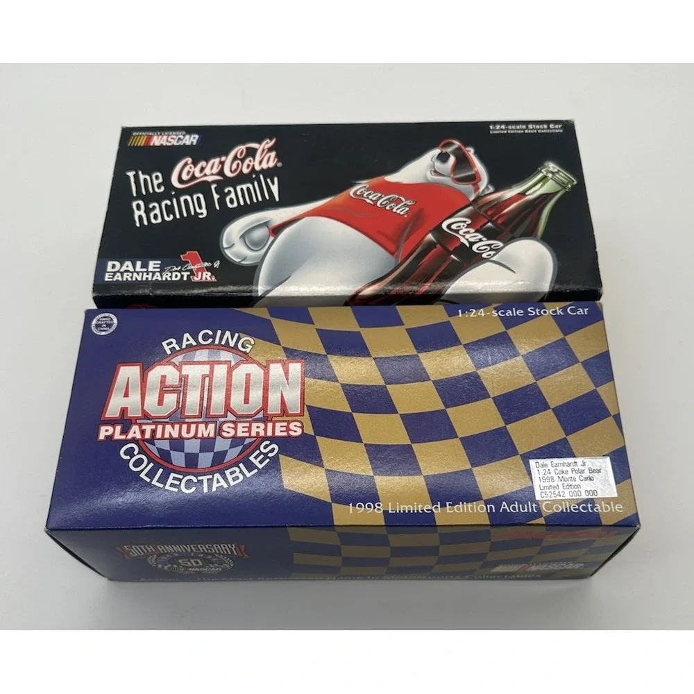 1998 ACTION DALE EARNHARDT JR #1 COCA-COLA POLAR BEAR 1/24 MONTE CARLO